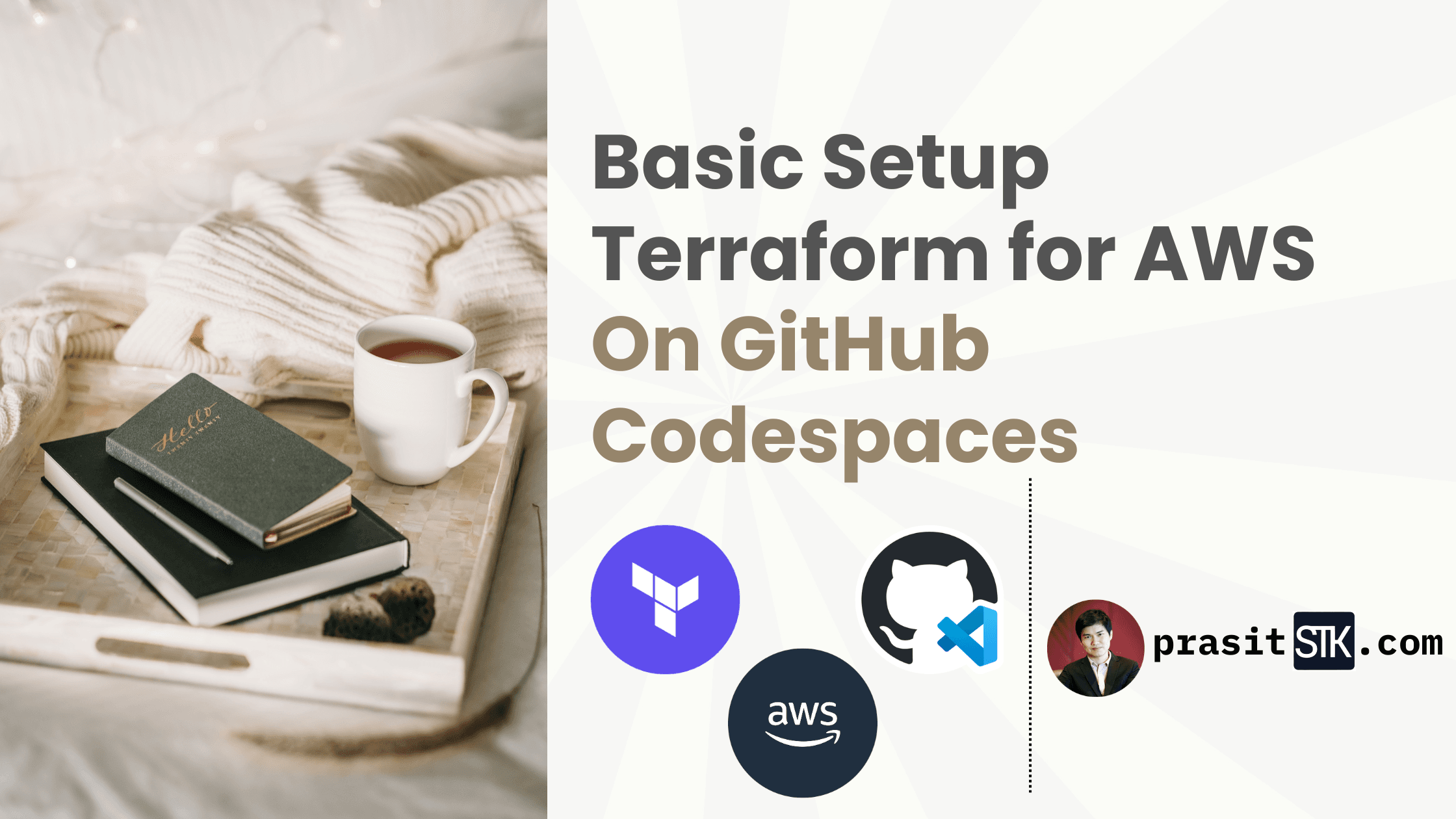 Basic Setup Terraform for AWS on GitHub Codespaces